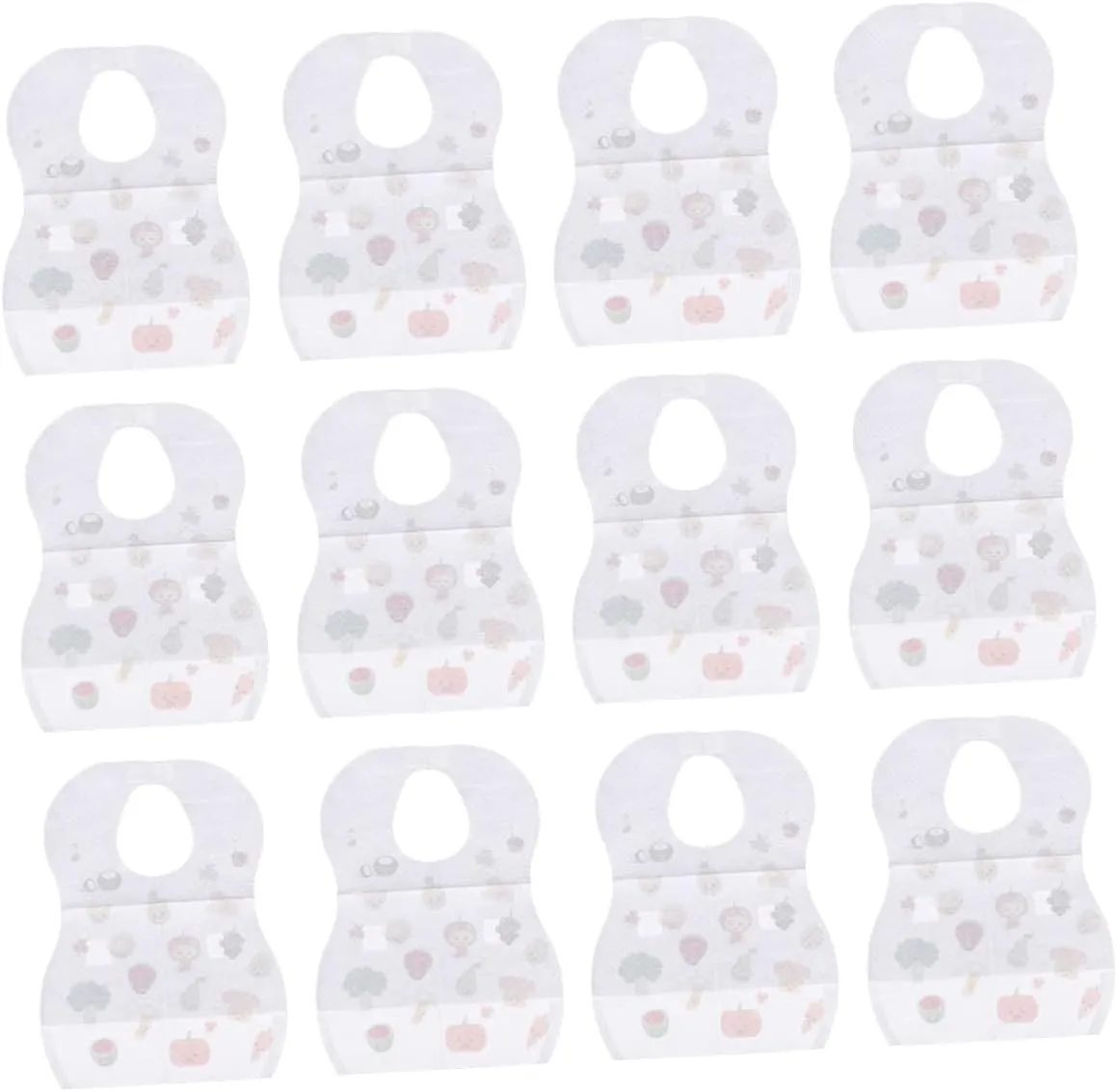 Wakauto 60 Pieces Travel Handkerchief Bag