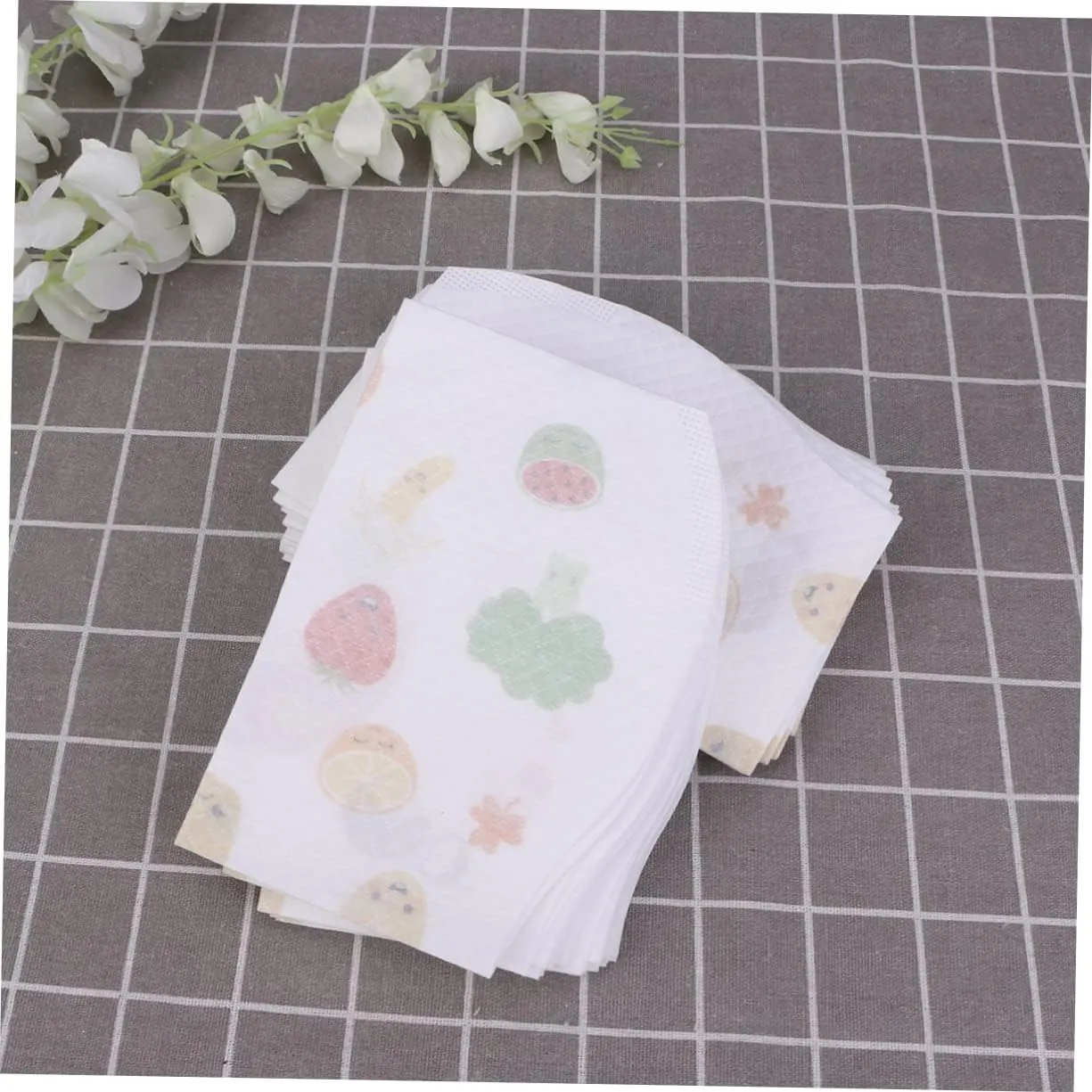 Wakauto 60 Pieces Travel Handkerchief Bag
