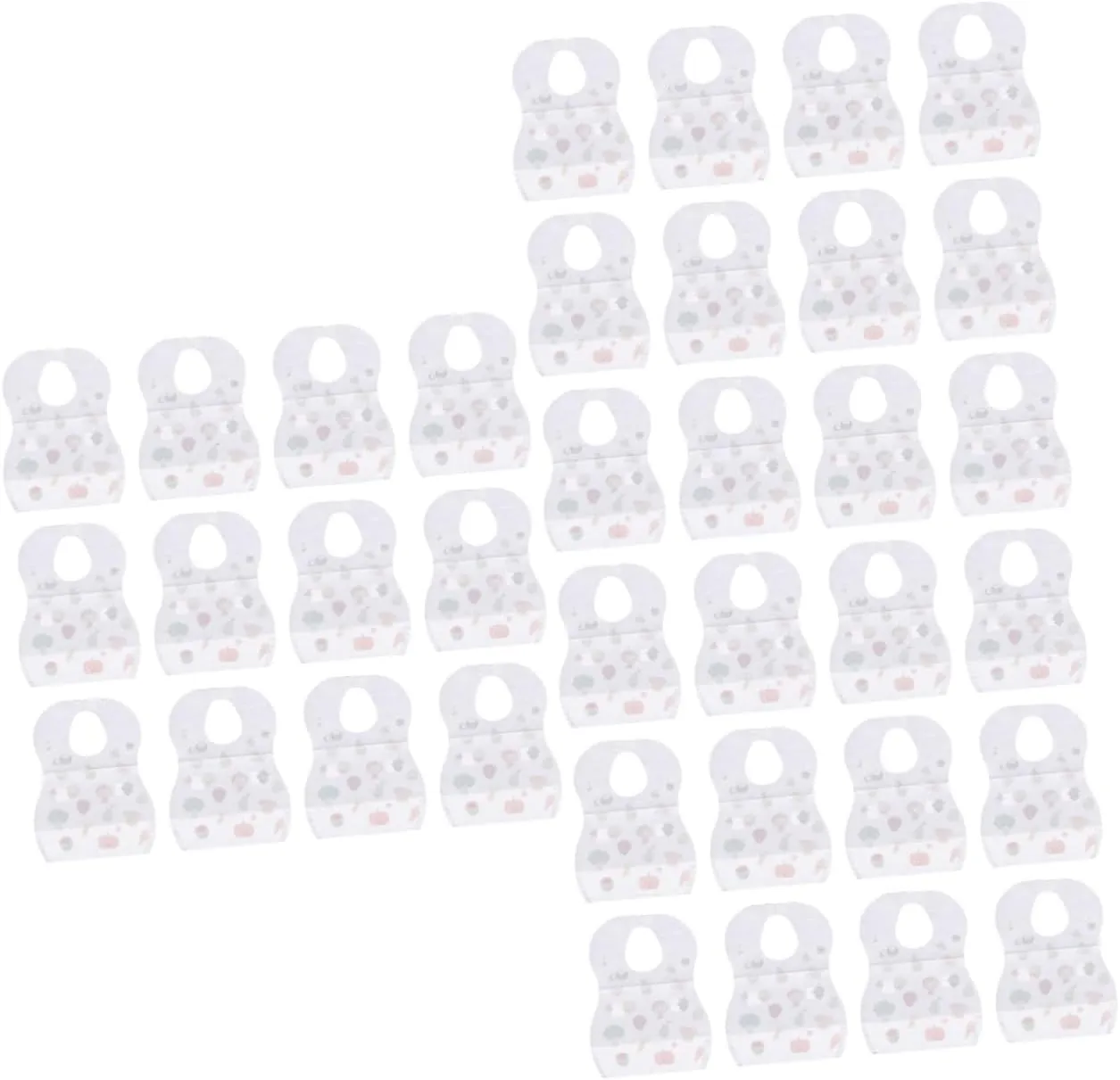 Wakauto 60 Pieces Travel Handkerchief Bag