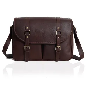 WASHINGTON LEATHER MESSENGER BAG