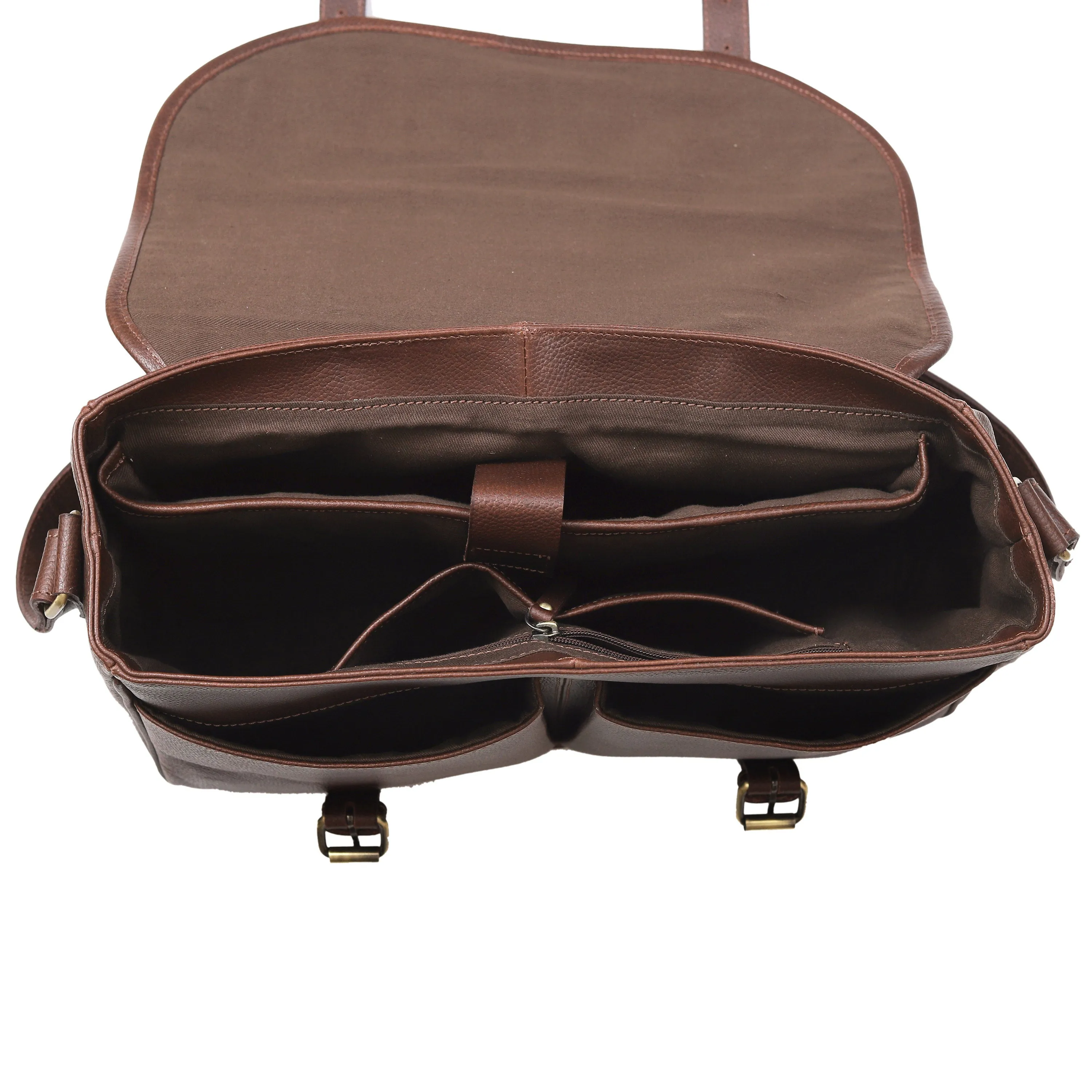 WASHINGTON LEATHER MESSENGER BAG
