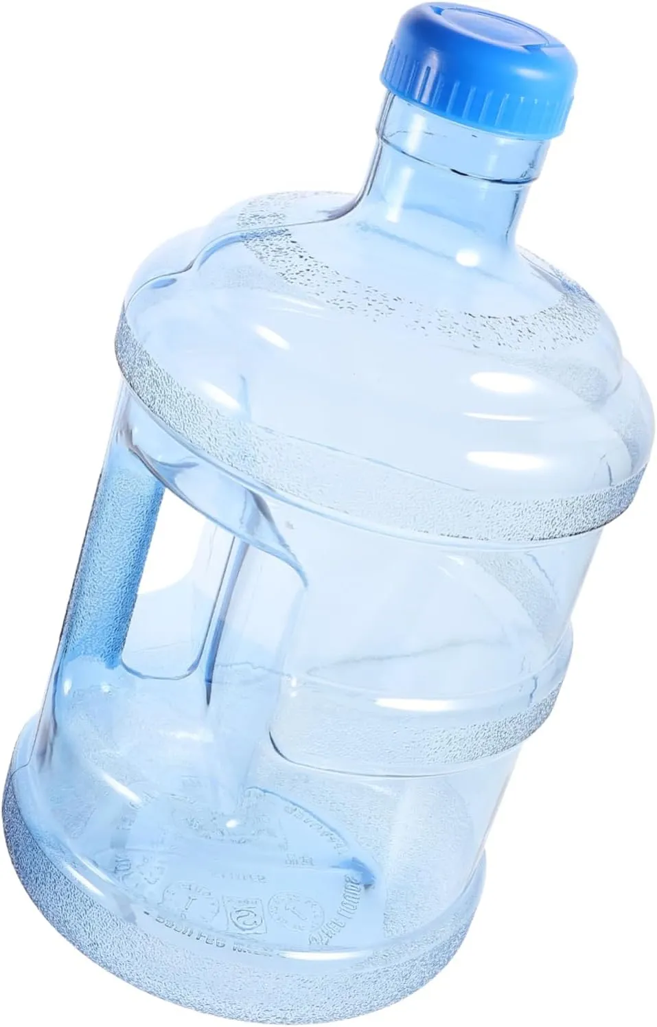 Water Bucket with Handle Capacity Reusable Water Jug for Camping Outdoor Activities and Gym Thickened Material Convenient Portable Design Storage