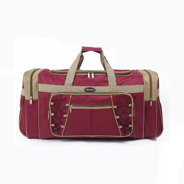Waterproof Men Travel Bags Carry on Huge Luggage Bags