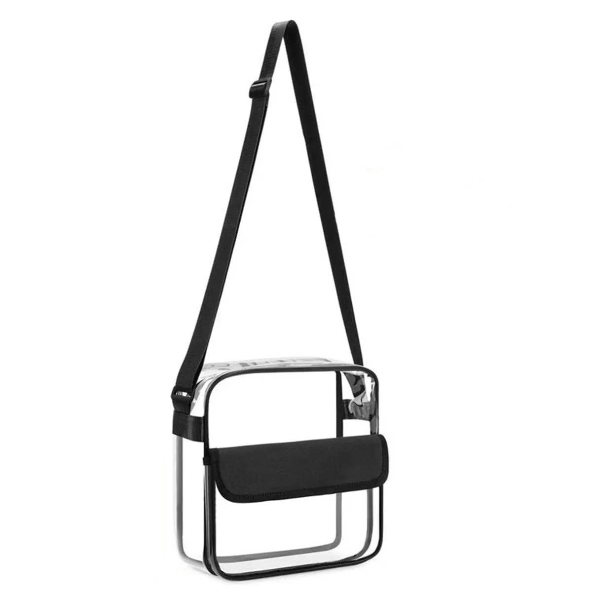 Waterproof Transparent Shoulder Crossbody Bag Multifunctional Sports Travel Bag