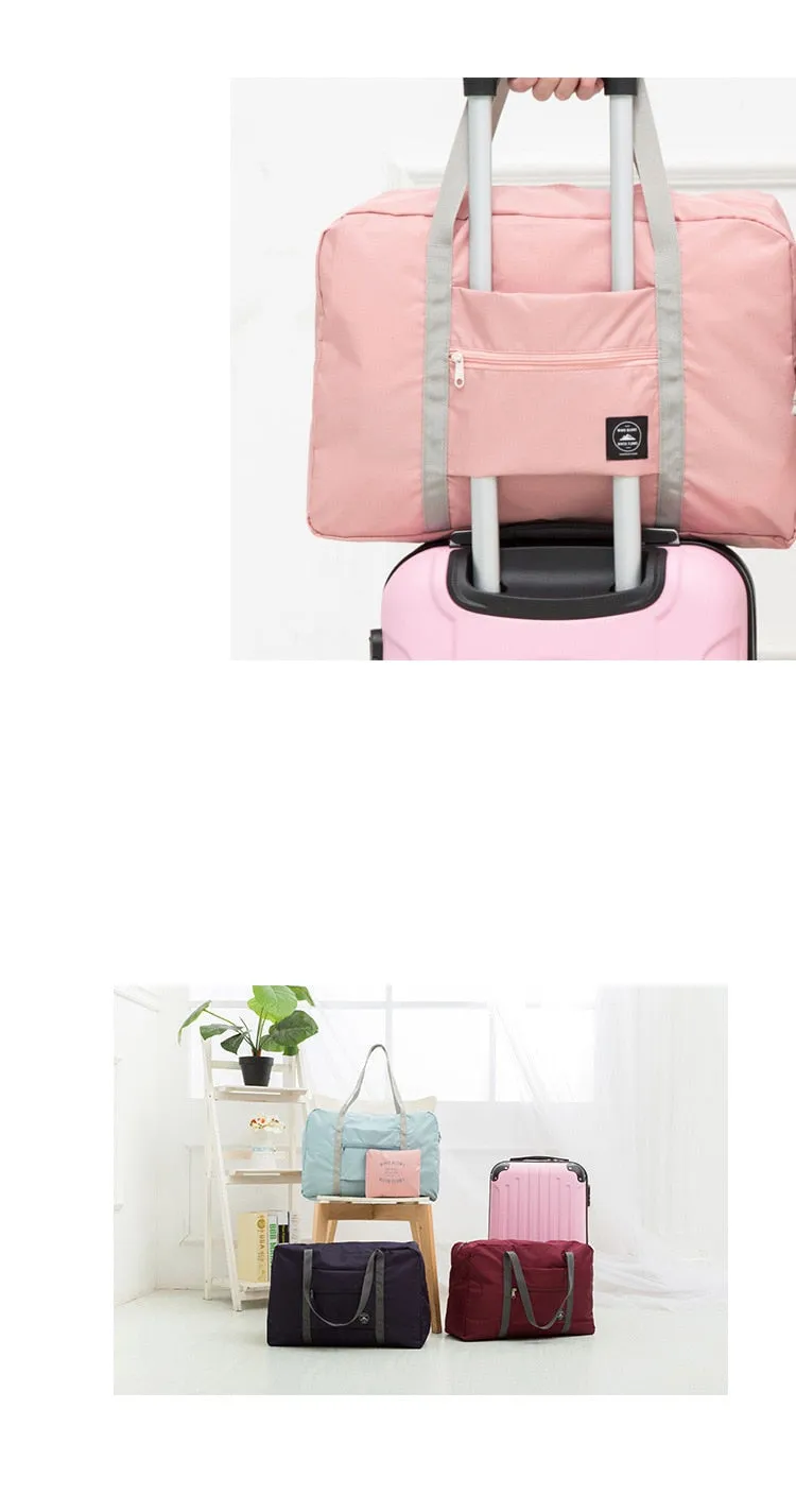 Waterproof Travel Bag Unisex Foldable Duffle Bag