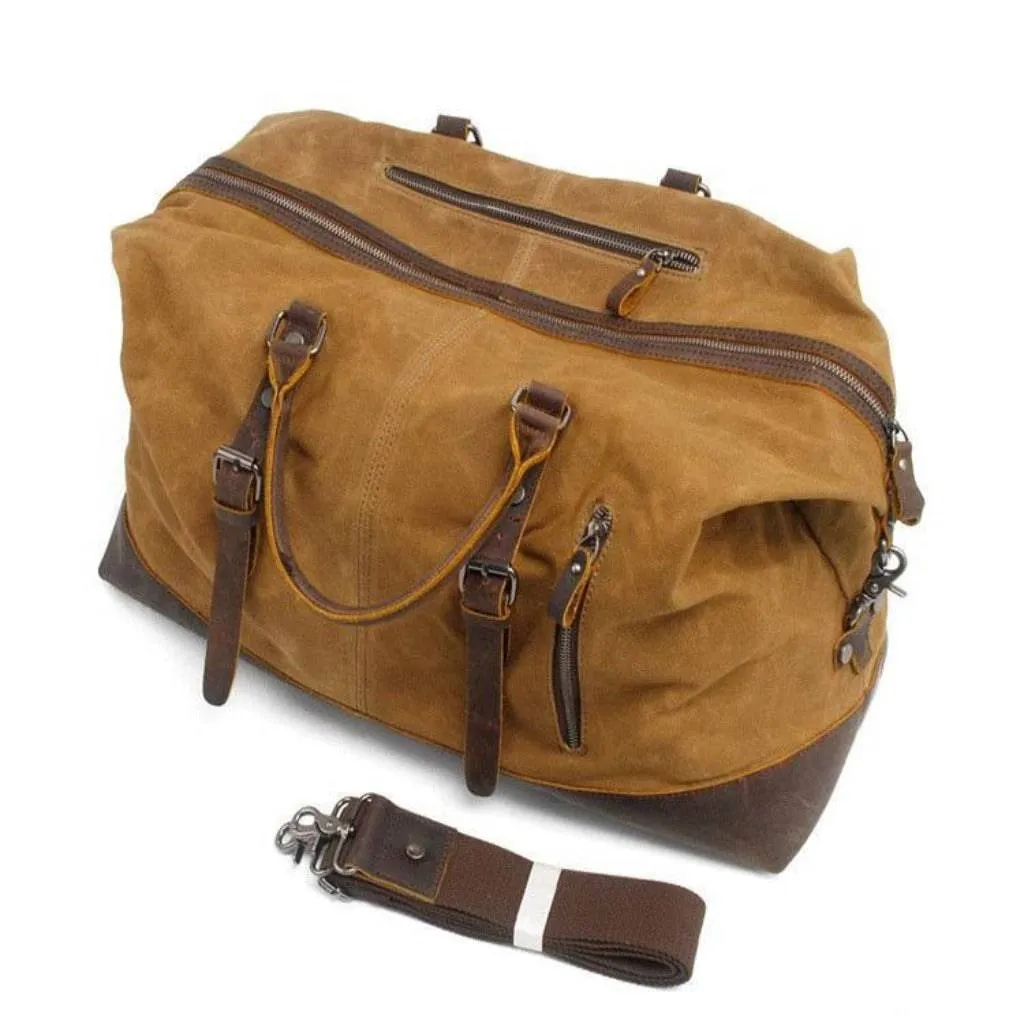 Weekend Travel Bag - Vintage Overnight Bag