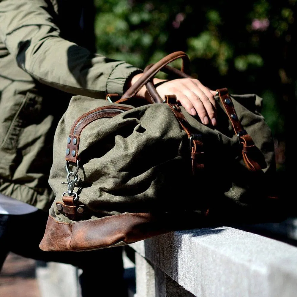 Weekend Travel Bag - Vintage Overnight Bag