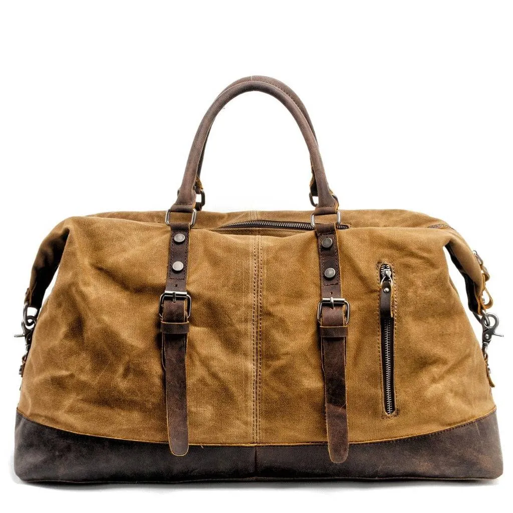 Weekend Travel Bag - Vintage Overnight Bag