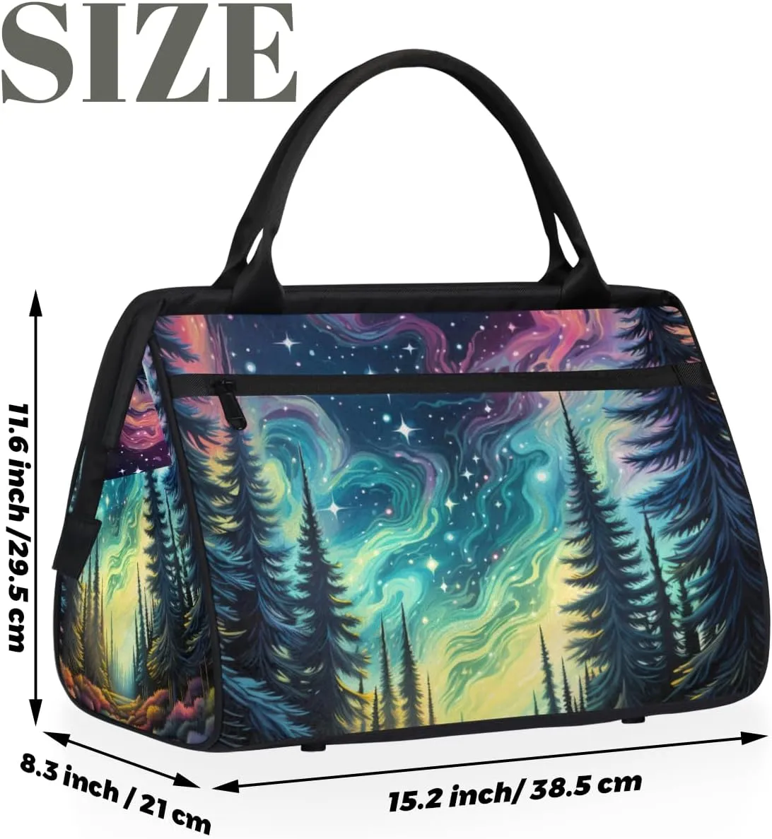 Weekender Overnight Bag for Women Waterproof Carry On Travel Duffle Bags