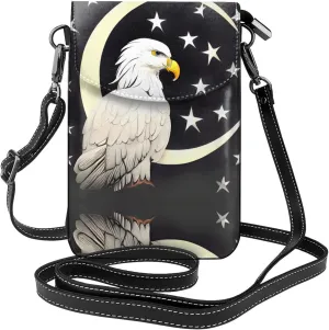 White Head Sculpture Sketch Pattern Phone Bag > Soft, Durable And Waterproof For Women Shoulder Straps Bag Carry Card Cosmetics 7.6x2.9 In Good