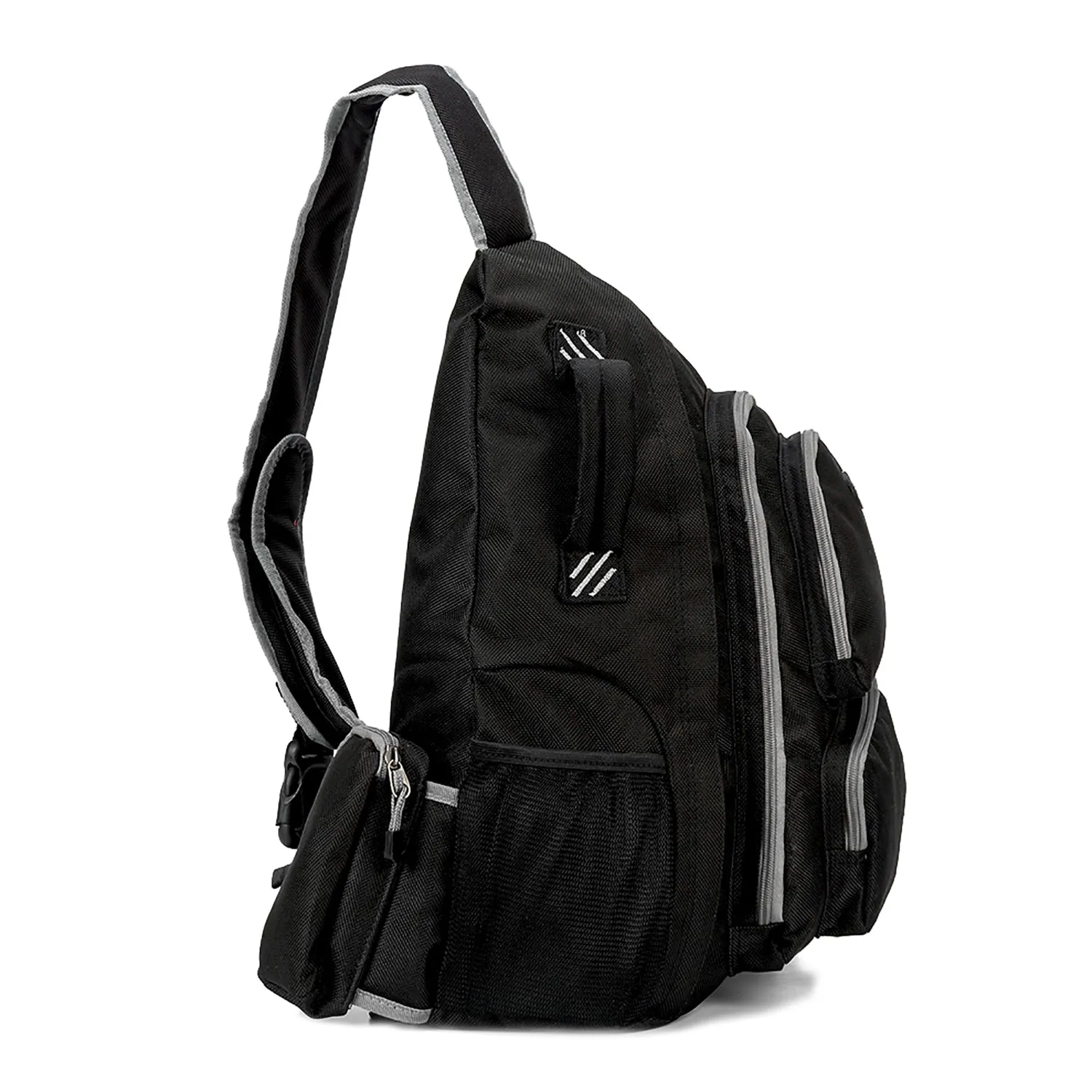 Wholesale Case Lot: 14 pc High-Performance Heavy-Duty Sling Backpack: Water-Resistant Laptop Bookbag |||   14 PACKS | $23.57 PER PACK