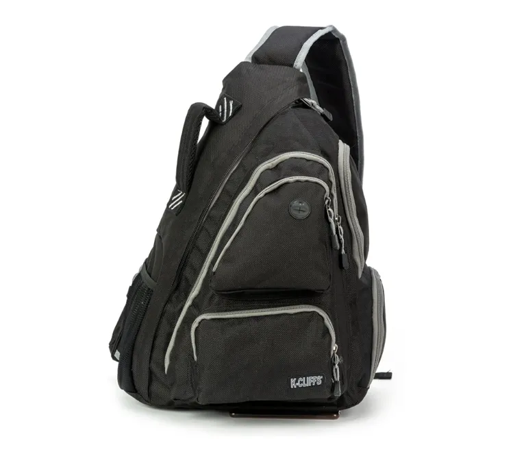 Wholesale Case Lot: 14 pc High-Performance Heavy-Duty Sling Backpack: Water-Resistant Laptop Bookbag |||   14 PACKS | $23.57 PER PACK