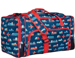Wildkin Kids Weekender Duffel Bag – Carry-On Size for School, Travel, & Sleepovers