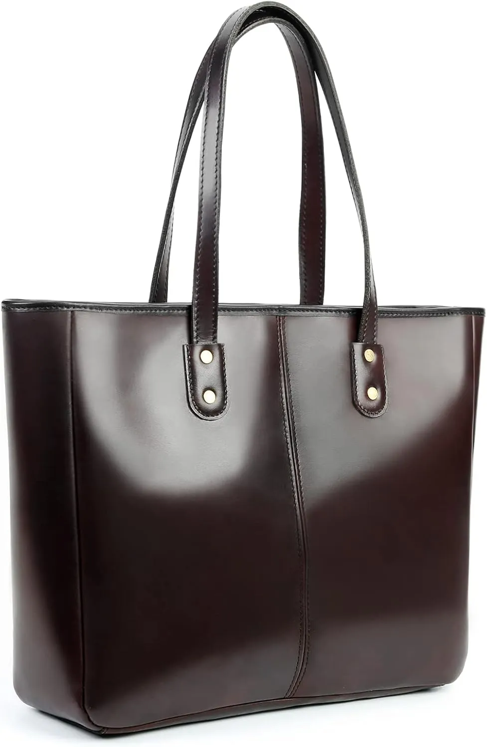 Women Genuine Leather Handbags Top Handle Tote Large Purses Fashion Ladies Shoulder Bag
