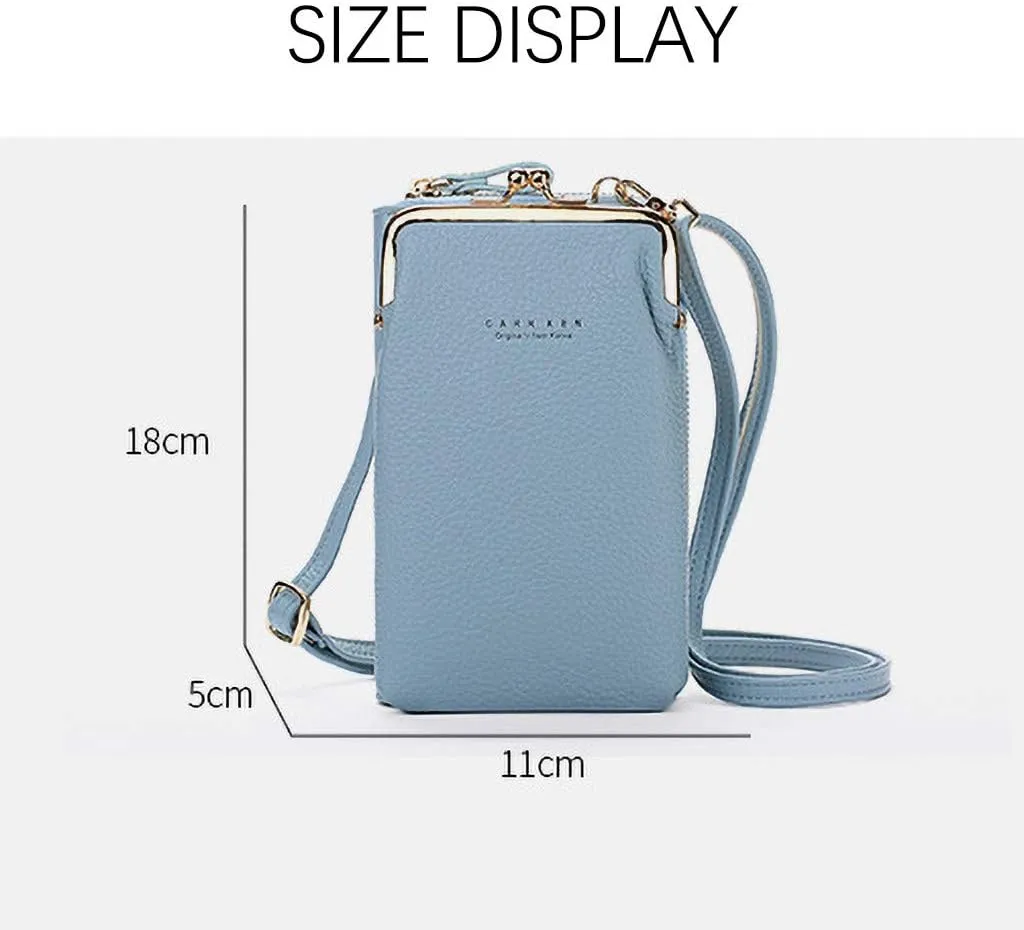 Women's Anti Theft Shoulder Bags Cute Hobo Tote Handbags Mini Clutch Purses with Zipper Closure Gifts for Mom(Blue)
