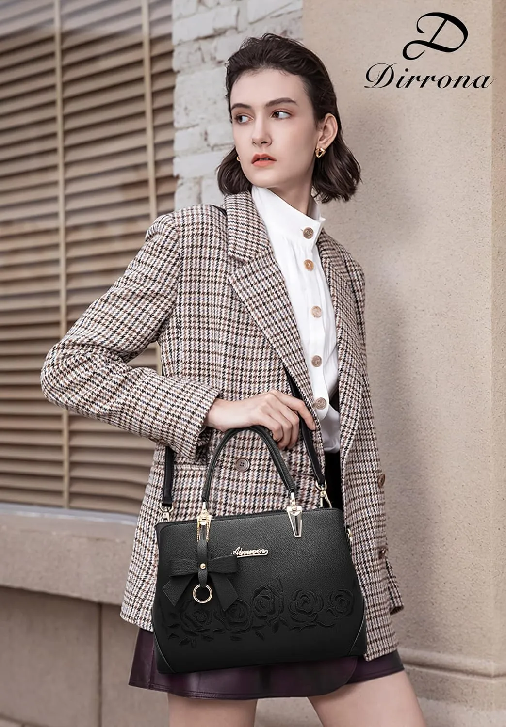 Womens Handbag Ladies Shoulder Bags Casual Messenger Bag Bowknot
