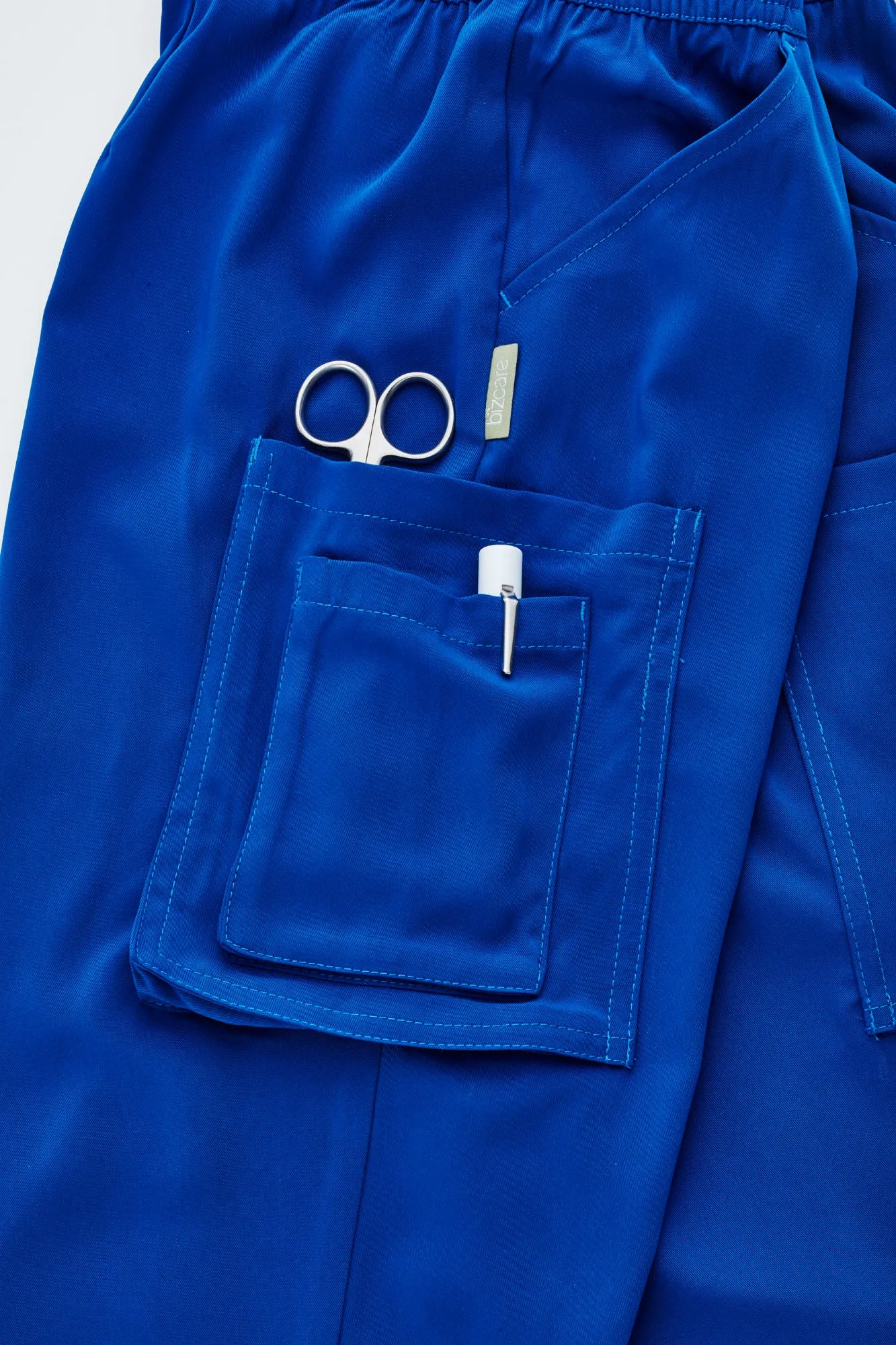 Womens Multi-Pocket Slim Leg Pant