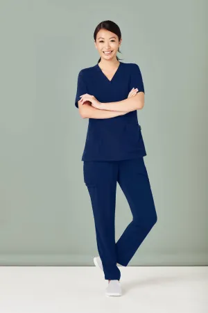 Womens Multi-Pocket Slim Leg Pant