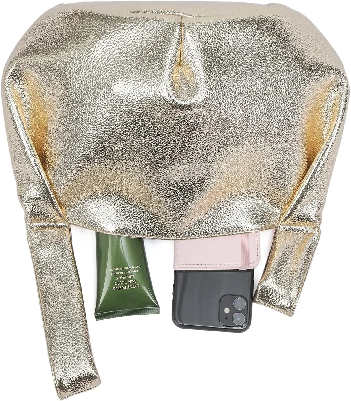 Women's Small Tote Bag for Women Soft Leather Top Handle Bag Wristlet Knot Pouch Purses and Handbags