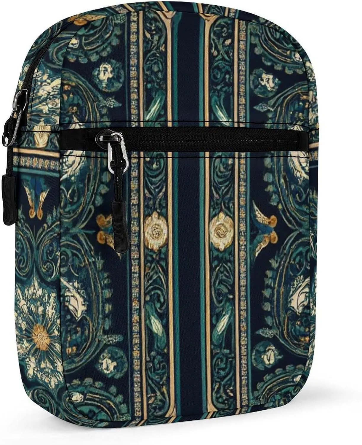 Womens Travel Crossbody Bag, Mini Shoulder Handbag Adjustable Zipper Small Pouch Cell Phone Purse