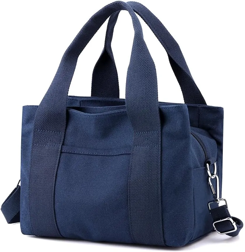 Wxnow Canvas Messenger bags for women,Tote Crossbody Shoulder Bag Satchel Purse