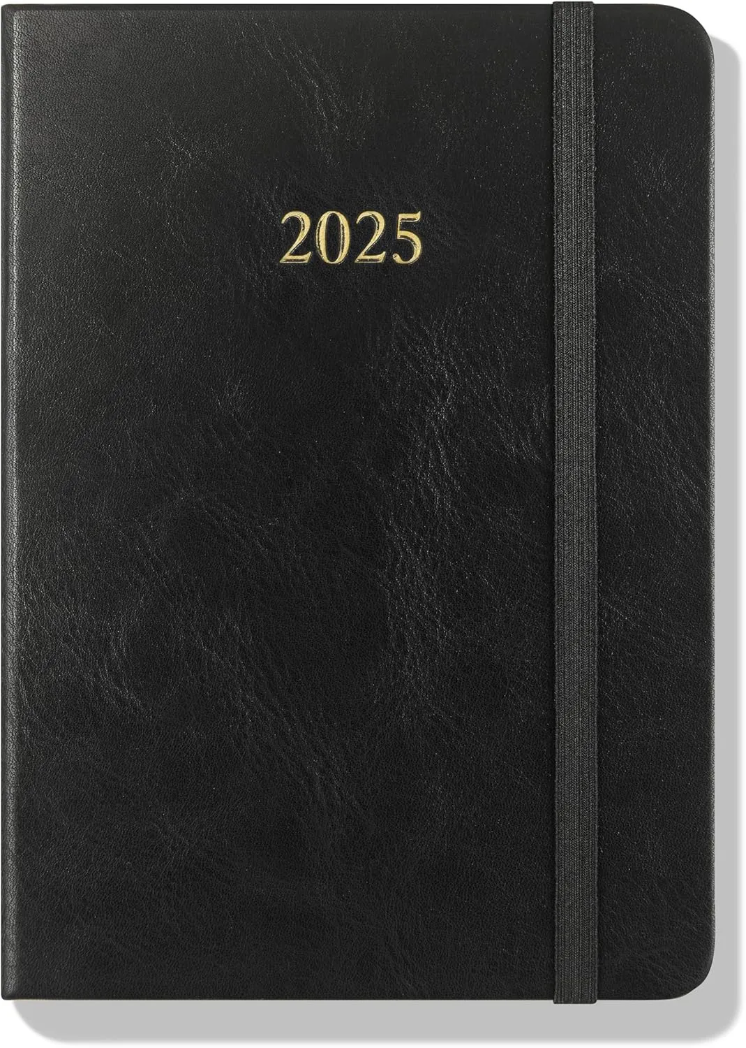 Wykeham's Executive 2025 Daily Journal Planner (Black, 6"×4.5")