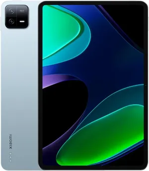Xiaomi Pad 6 WiFi Version 11 inches Global 144Hz 8840mAh Bluetooth 5.2 Four Speakers Dolby Atmos 13 Mp Camera   Fast Car 51W Charger Bundle (256GB   8GB, Mist Blue)