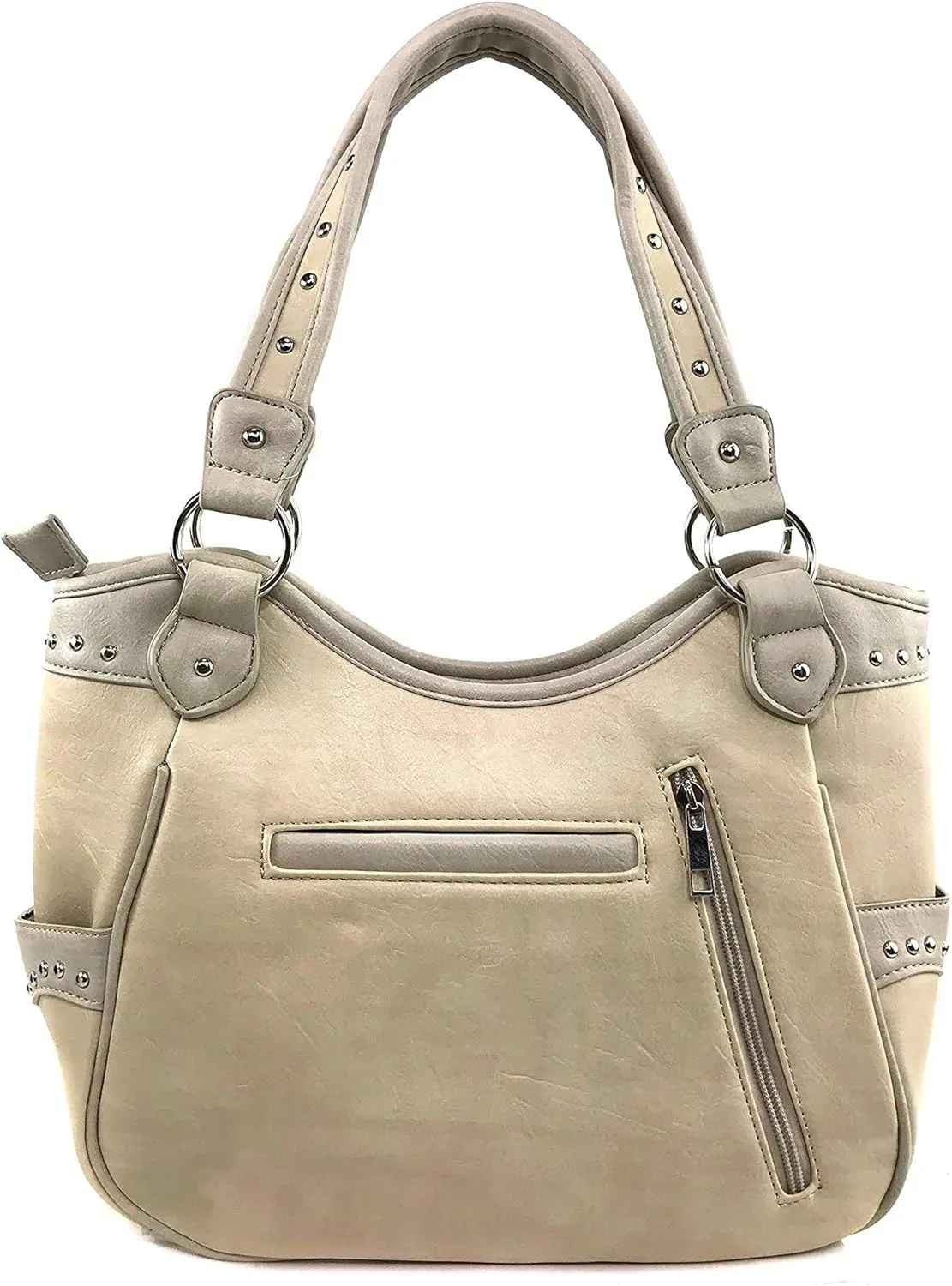 Zelris Dakota Dales Pony Horse Embroidery Mane Western Country Women Conceal Carry Tote Purse with Matching Wallet Set