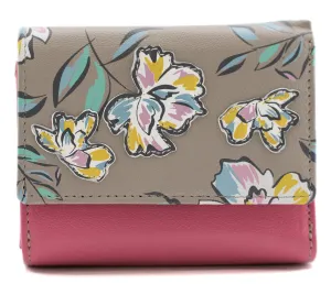 Zinnia Flower Tri fold Purse - 3675 31