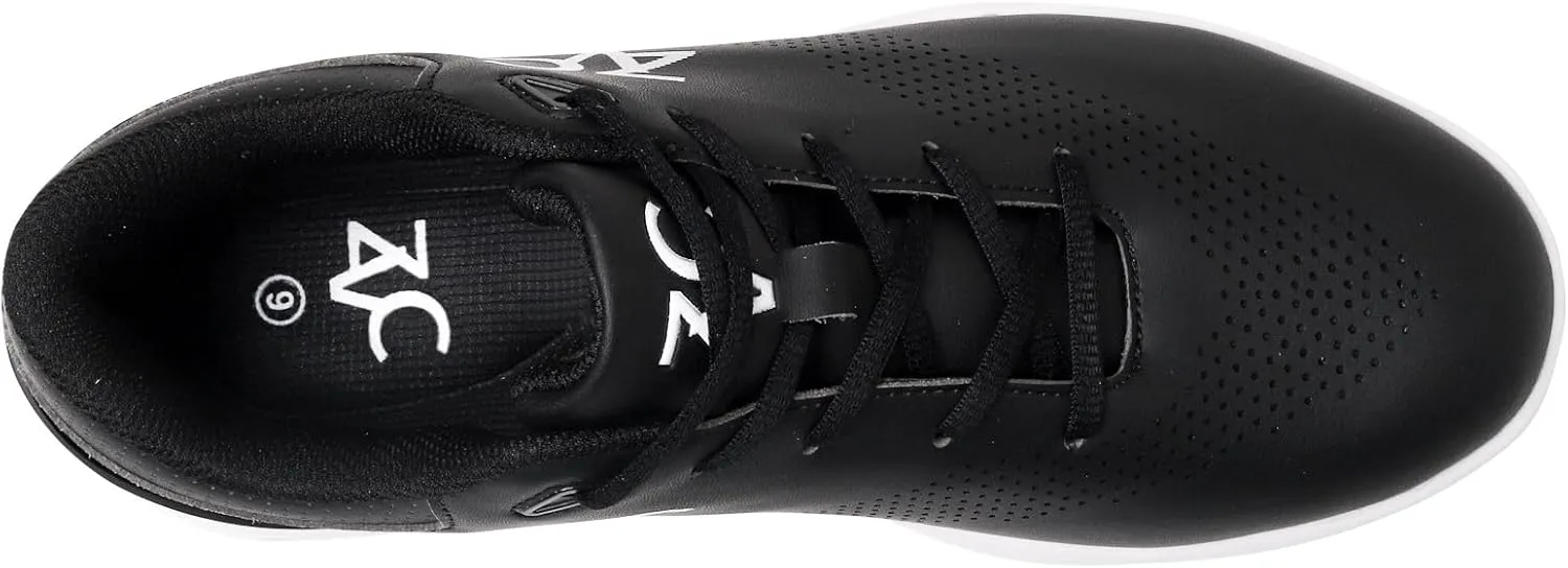 ZVC Golf Shoes Men with Spikes Non-Slip Water-Resistant Lightweight Breathable Professional Spiked Footwear Outdoor