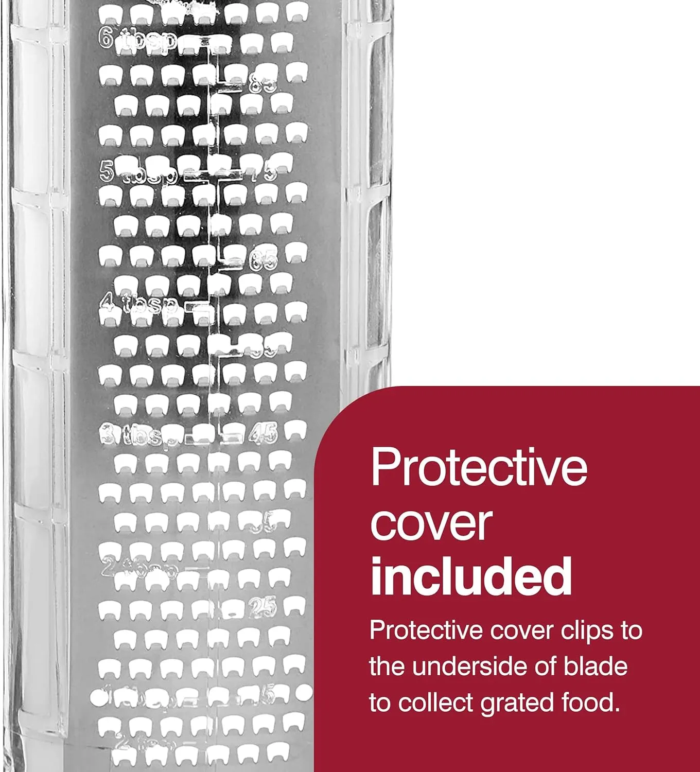 Zyliss SmoothGlide Rasp Grater - Fine Grater for Chocolate, Ginger, Nutmeg and Hard Cheeses - Micro Citrus Zester for Lemons, Lime and Oranges - White